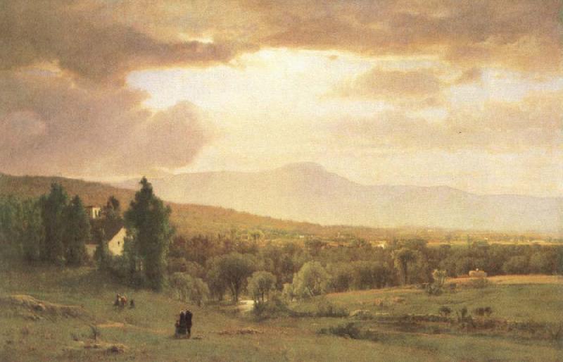 George Inness Catskill Mountains oil painting image